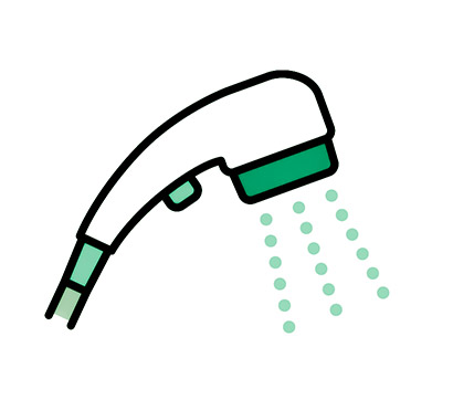 町田市家族葬 東横メモリアルが案内する二日家族葬プランのプラン項目シャワー湯灌