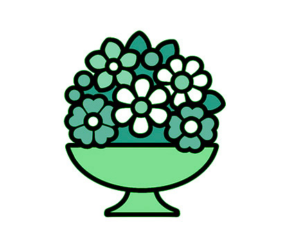 町田市家族葬 東横メモリアルが案内する二日家族葬プランのプラン項目　お別れ花