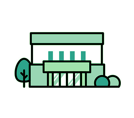 町田市家族葬 東横メモリアルが案内する二日家族葬プランのプラン項目　式場利用