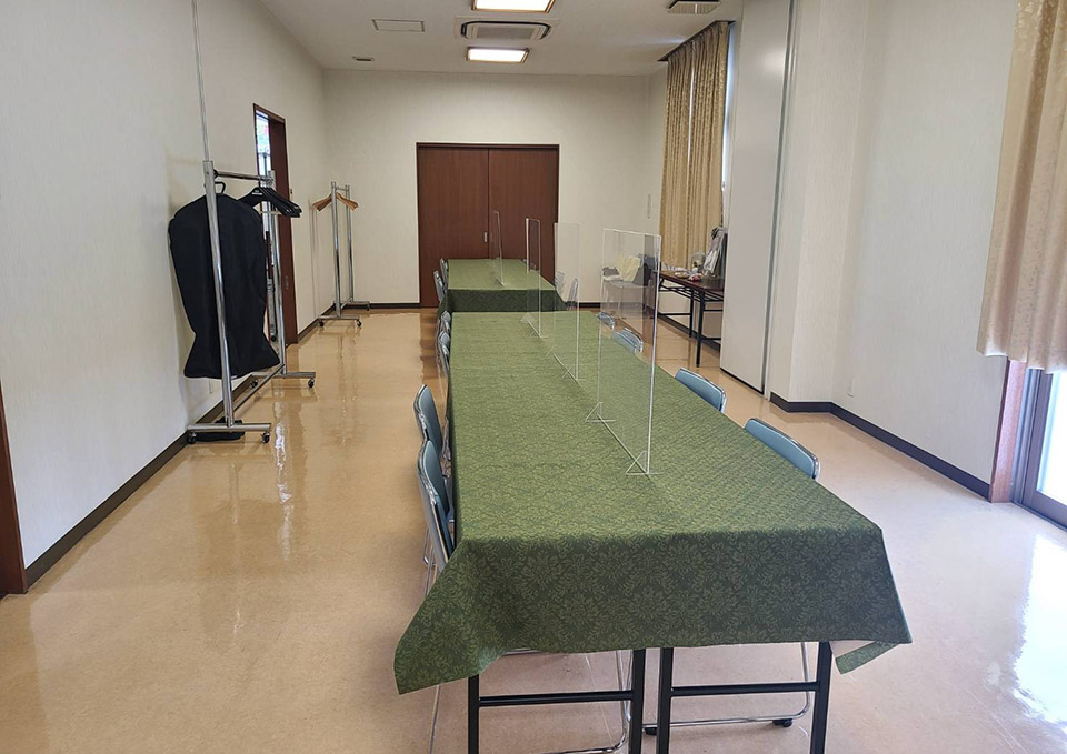 町田市家族葬 東横メモリアルが紹介するみなみ会館の休憩室