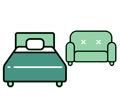 町田市家族葬 東横メモリアルが案内する二日家族葬プランのプラン項目　休憩室